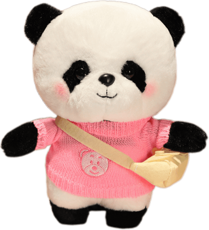 Panda Plush Dress Up Doll - PANDATOY