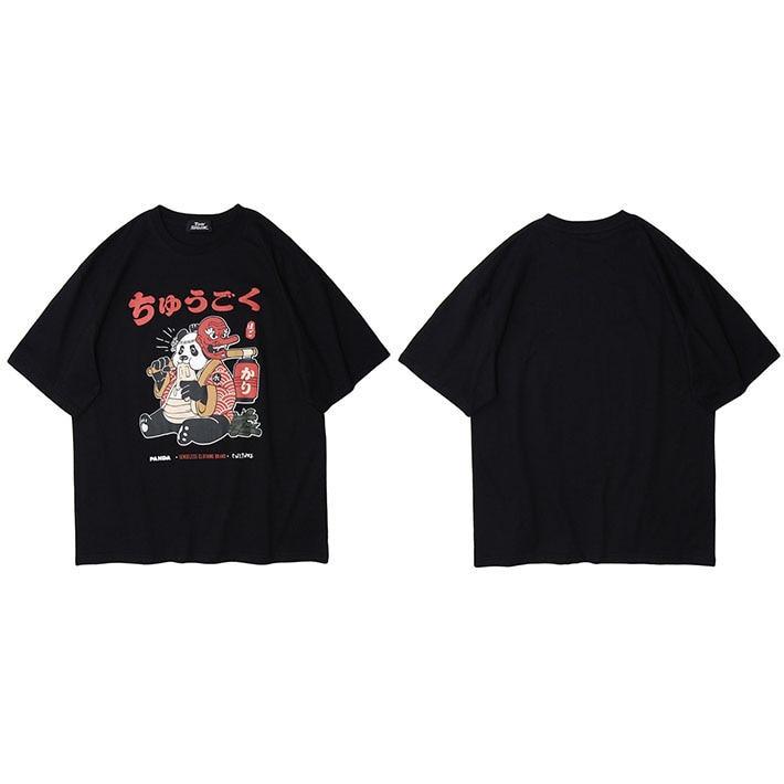 Black Panda T-Shirt