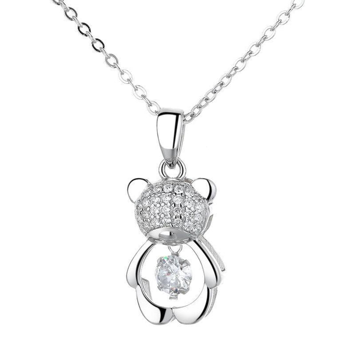 Diamond Panda Necklace