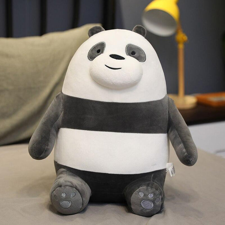 Giant Panda Plush Gray