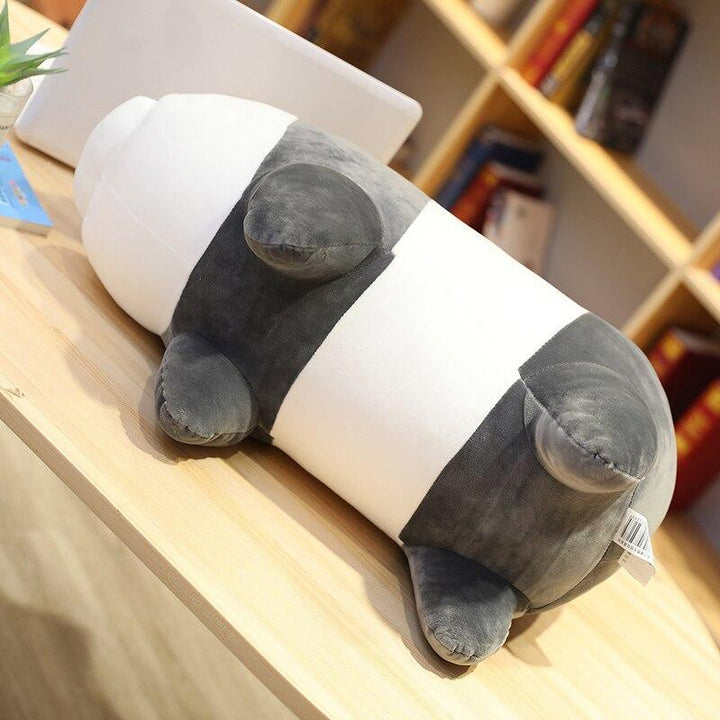 Giant Panda Plush Gray