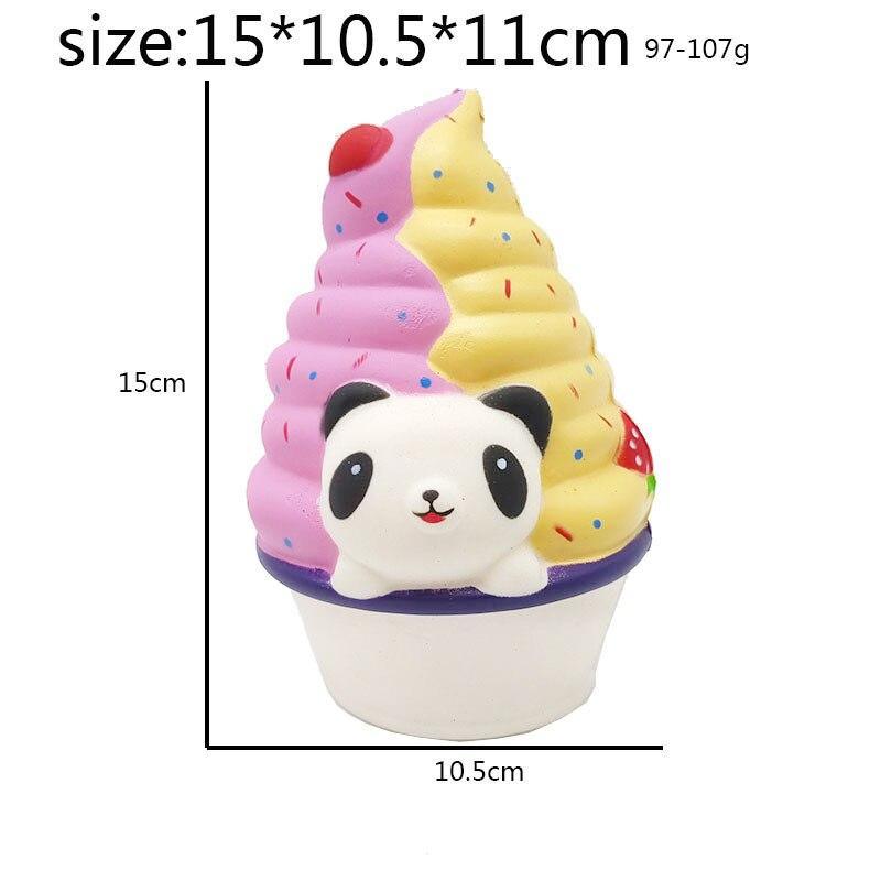 Ice Cream Panda Squishy PandaToyShop