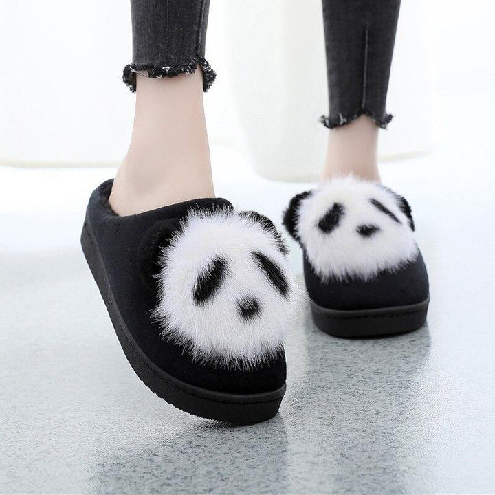 Ladies Panda Slippers