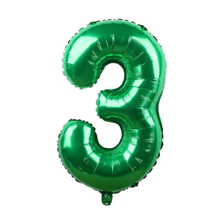 Panda Birthday Decorations Green Numbers