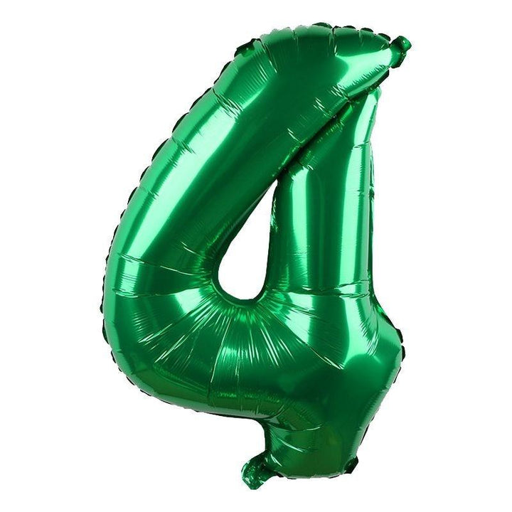 Panda Birthday Decorations Green Numbers