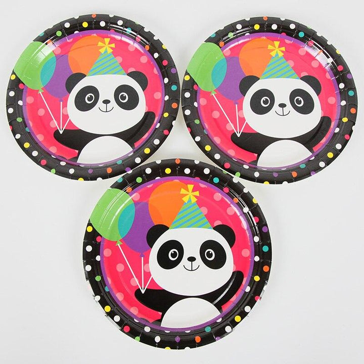 Panda Birthday Decorations Lot Set