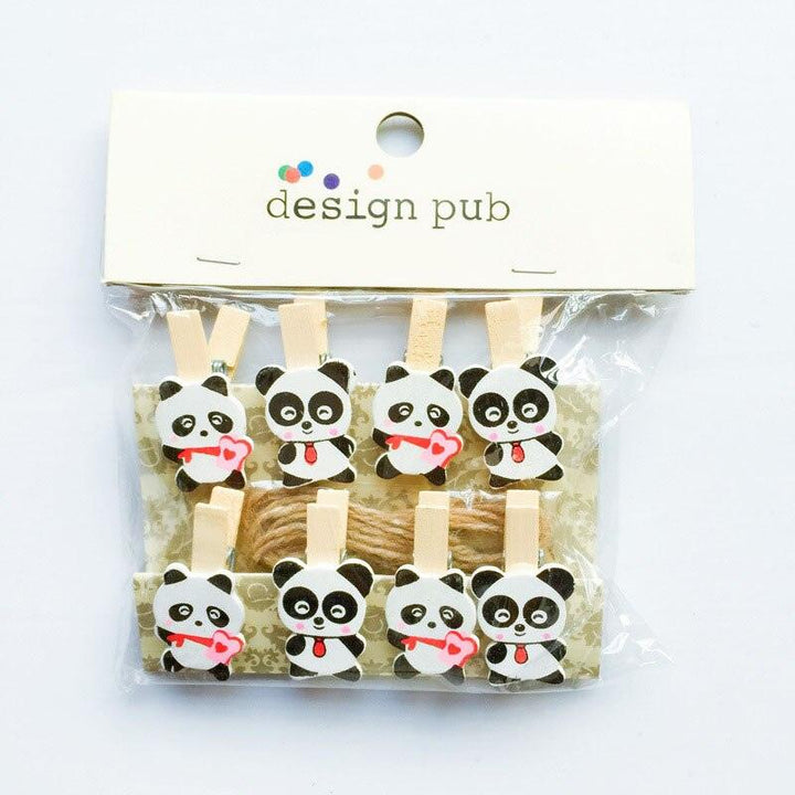 Panda Birthday Decorations Photo Clip