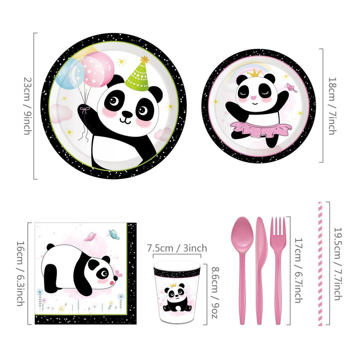 Panda Birthday Decorations Theme