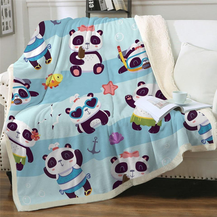 Panda Blanket Holiday - PANDATOY