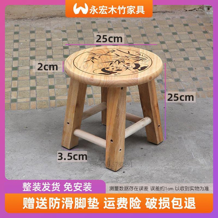 Panda Chair Tabouret Wood - PANDATOY