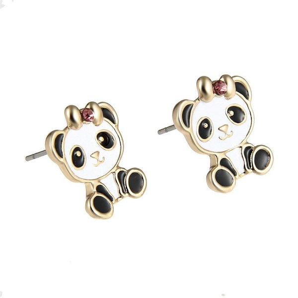 Panda Earrings for Baby