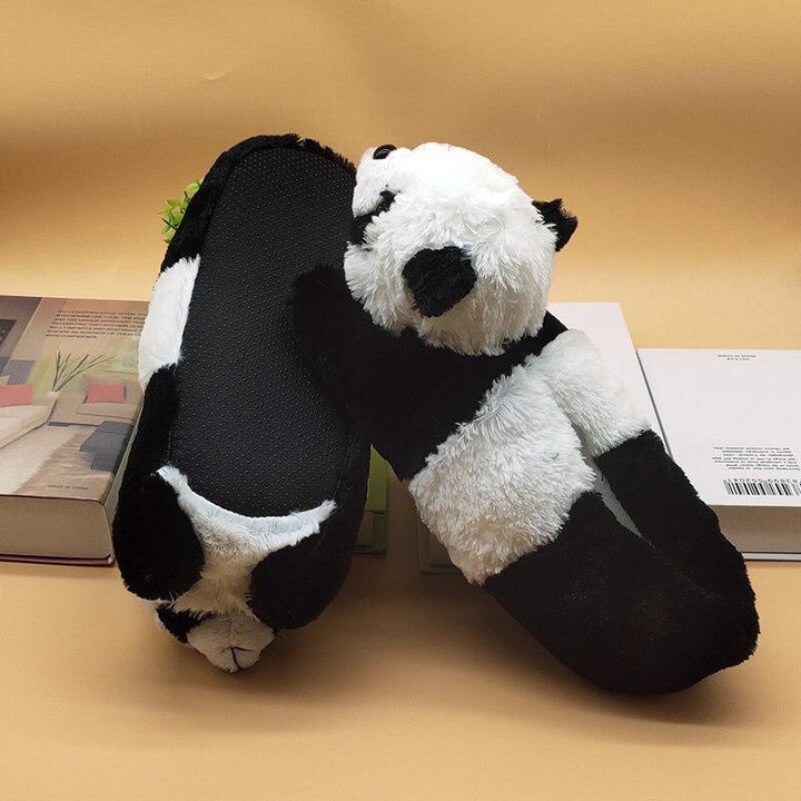 Panda Fluffy Slippers