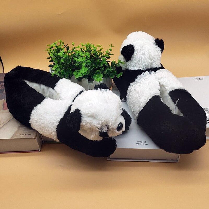 Panda Fluffy Slippers