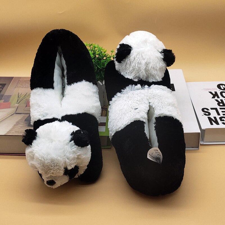 Panda Fluffy Slippers