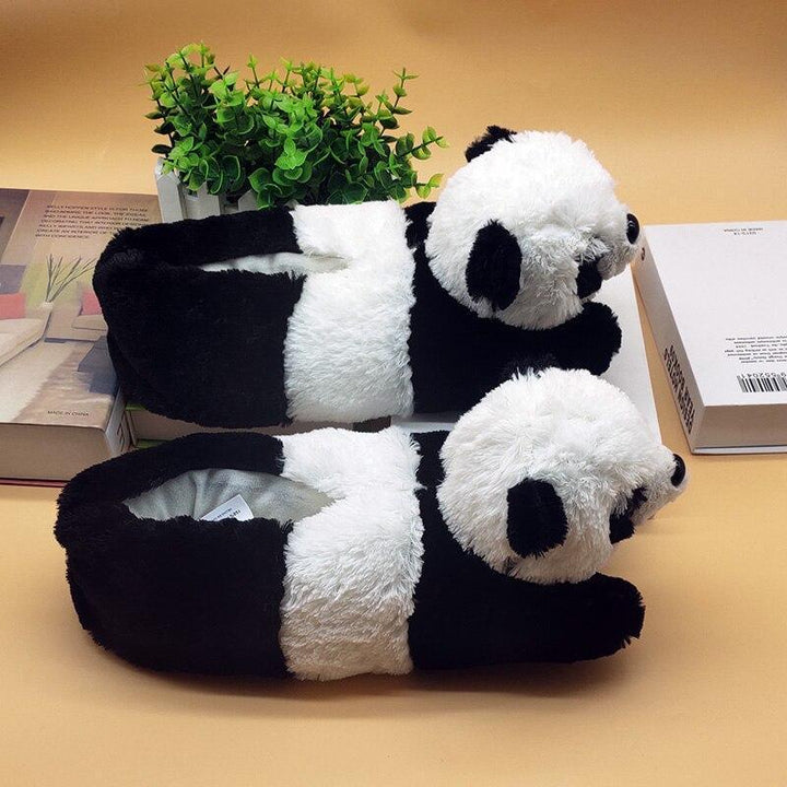 Panda Fluffy Slippers