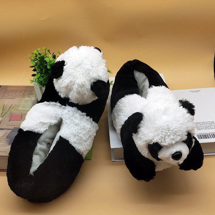 Panda Fluffy Slippers