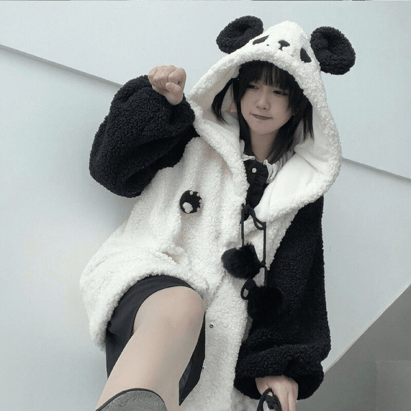 Panda Hoodie For Girls