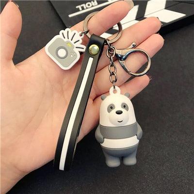 Panda Keychain Cartoon