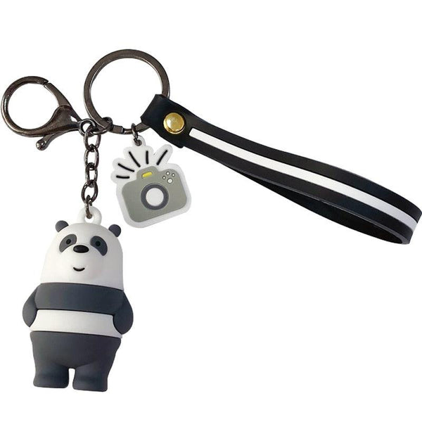 Panda Keychain Cartoon