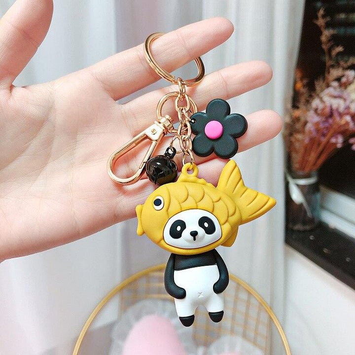 Panda Keychain Fish