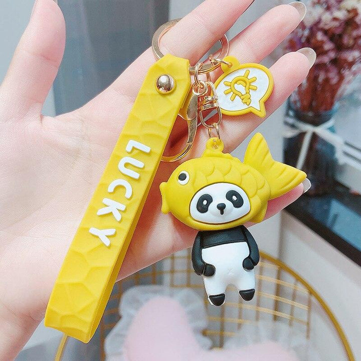 Panda Keychain Fish