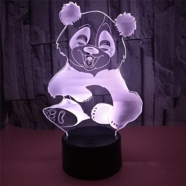 Panda Night Light Baby Kawaii