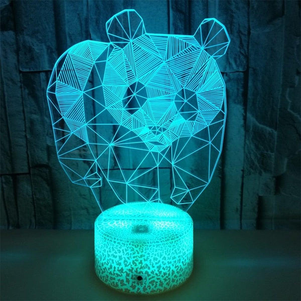 Panda Night Light Decorating