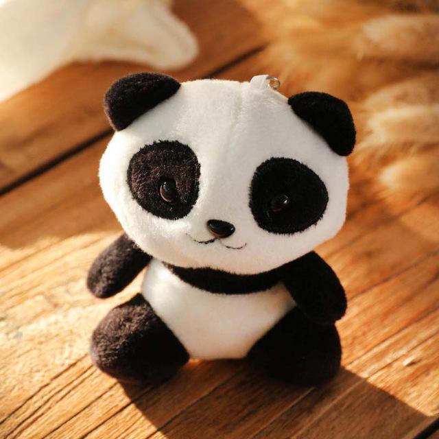 Panda Plush Black Miniature - PANDATOY