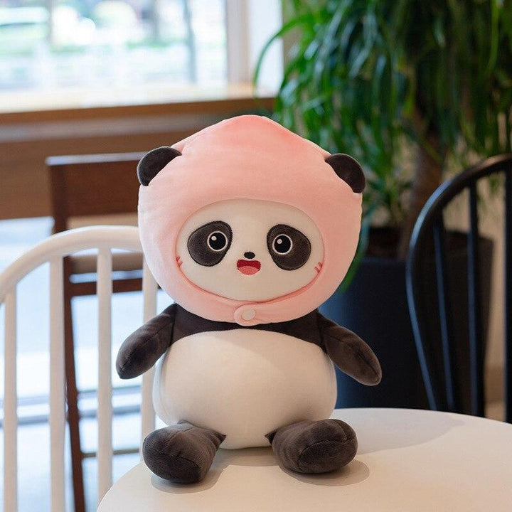 Panda Plush Dressed as a Fruit