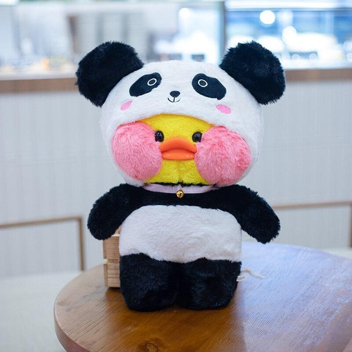 Panda Plush with Chick Costume