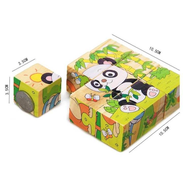 Panda Puzzle 3D Wooden