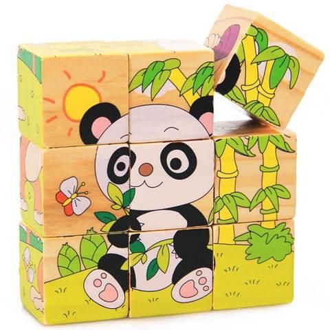 Panda Puzzle 3D Wooden - PANDATOY