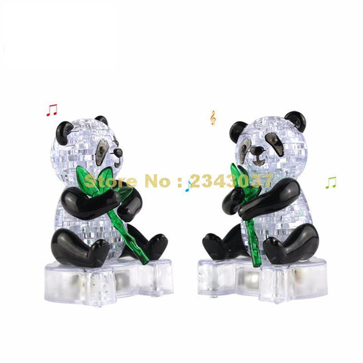 Panda Puzzle Bright