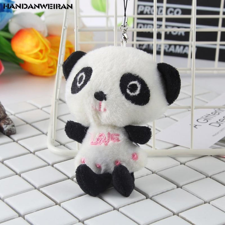 Panda Soft Toy Keychain