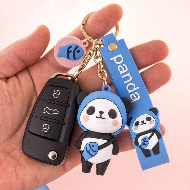 Panda Squishy Keychain