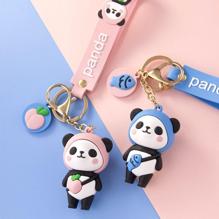 Panda Squishy Keychain