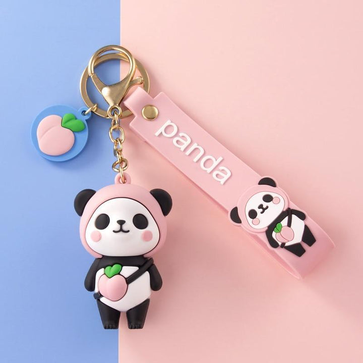 Panda Squishy Keychain