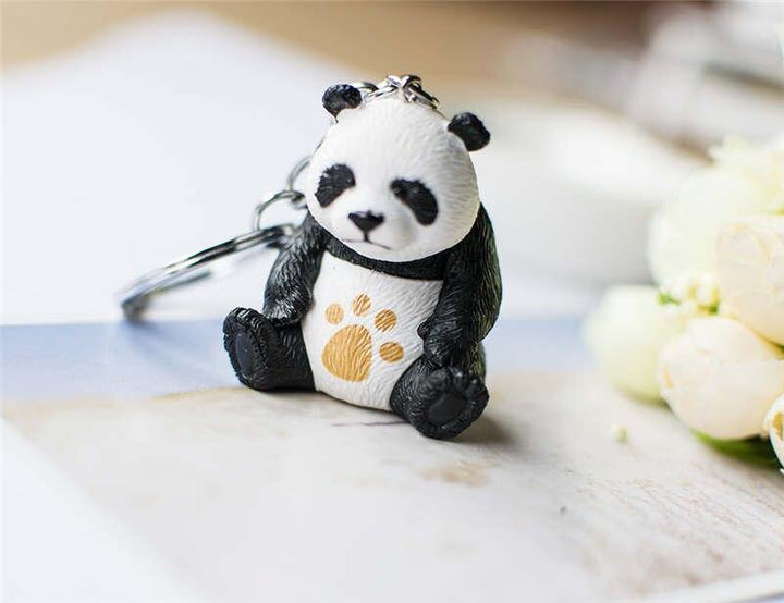 Panda Teddy Bear Keychain