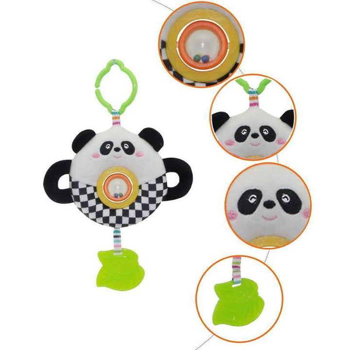 Panda Toy Rattle Round