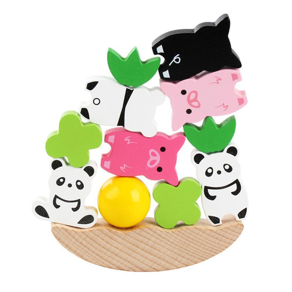 Panda Toy Stacking Game