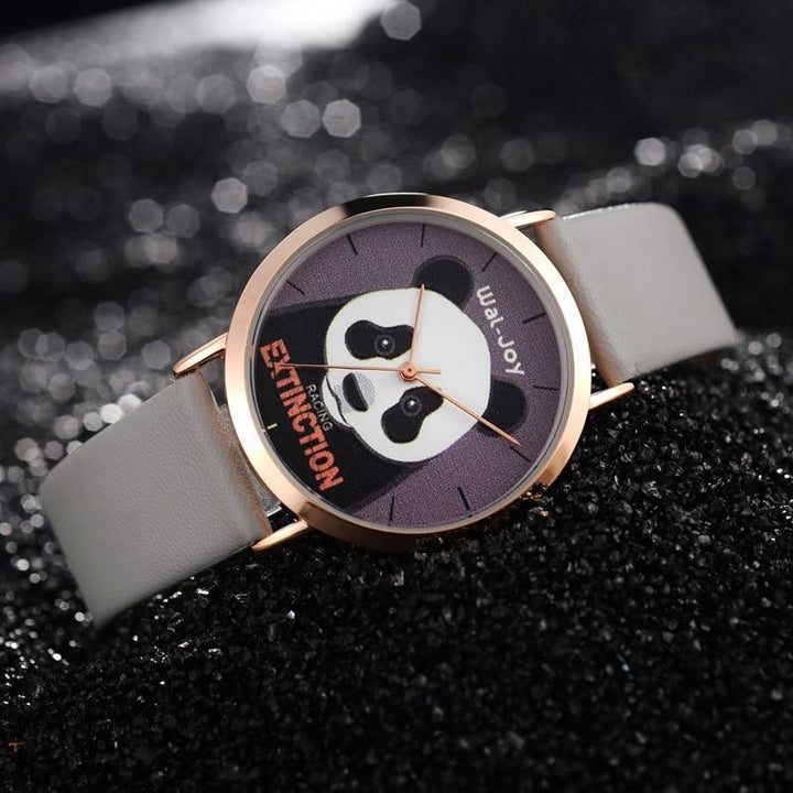 Panda Watch Grey Bracelet