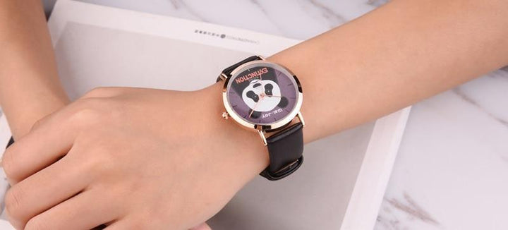 Panda Watch Grey Bracelet