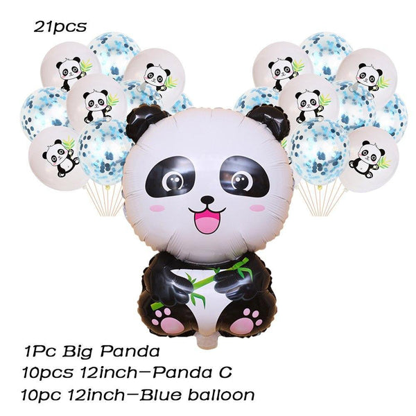 Panda with Balloon Ornament