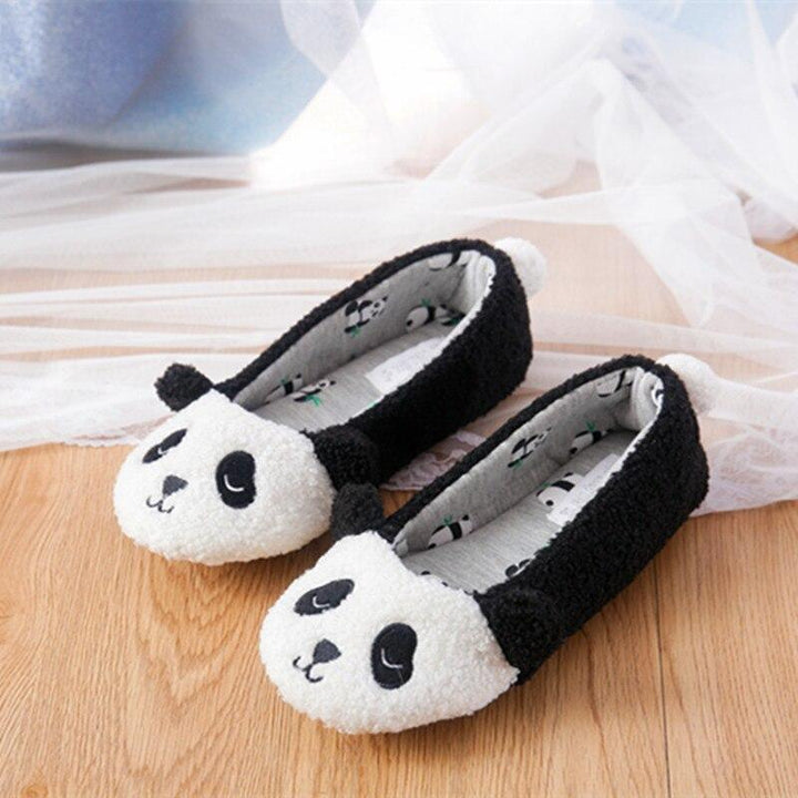 Womens Panda Slippers