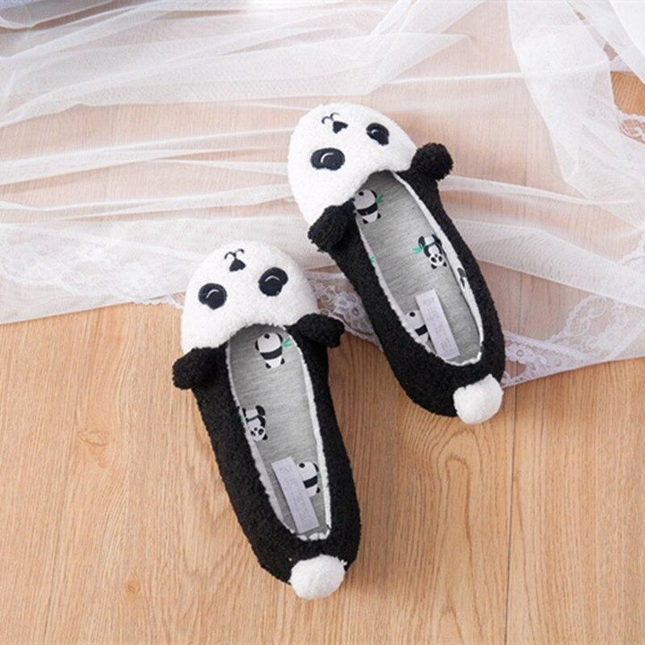 Womens Panda Slippers