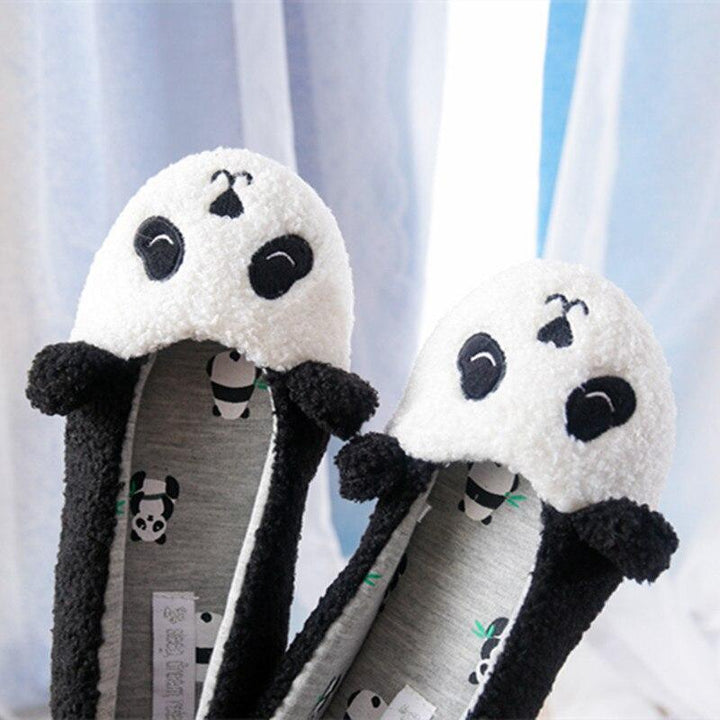 Womens Panda Slippers